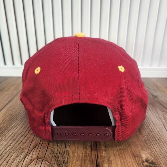 VTG Arizona State Sun Devils Snapback Hat Cap Red Gold College Sport Mascot NCAA - Picture 5 of 10